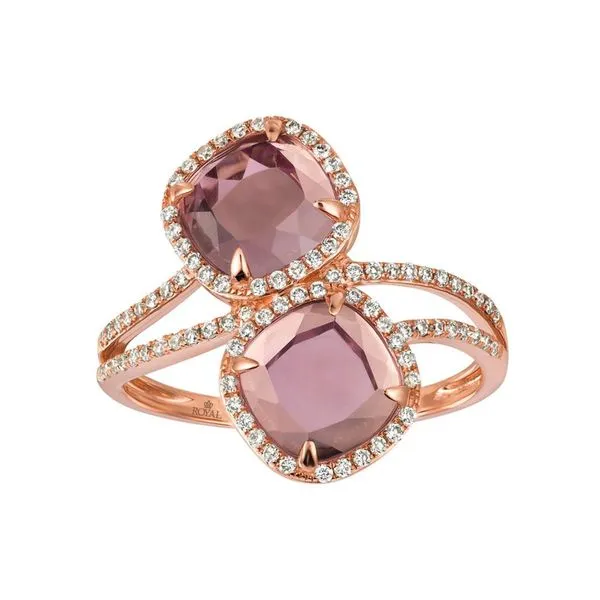 Amethyst & Diamond Ring Kiefer Jewelers Lutz, FL