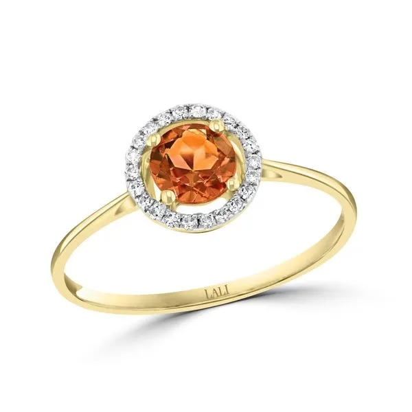 14K Citrine & Diamond Ring Kiefer Jewelers Lutz, FL