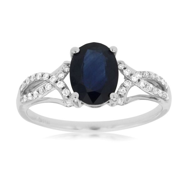 14K Saphire and Diamond Ring Kiefer Jewelers Lutz, FL