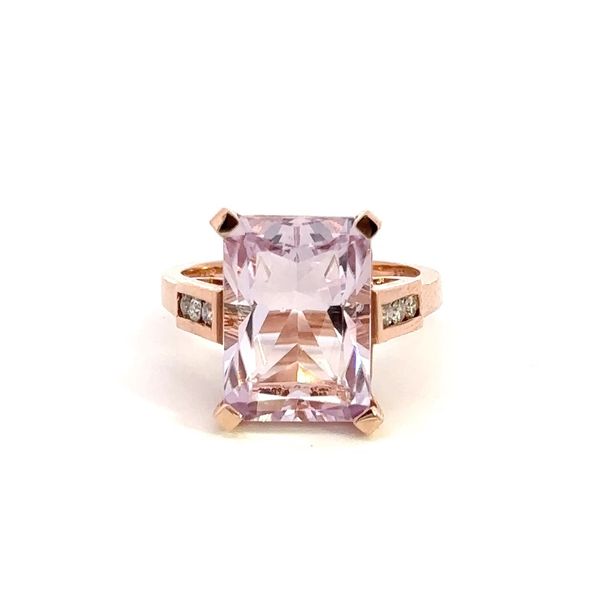 14K Diamond and Amethyst Ring Kiefer Jewelers Lutz, FL