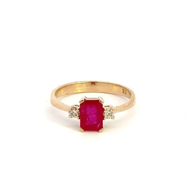 14K Diamond and Ruby Ring Kiefer Jewelers Lutz, FL