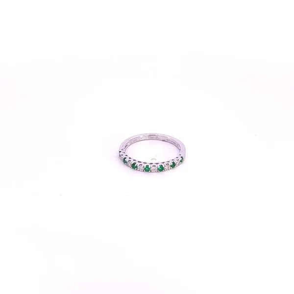 18K Diamond and Emerald Ring Kiefer Jewelers Lutz, FL