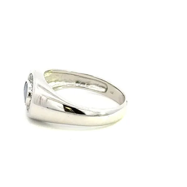 14K Diamond & Sapphire Ring Image 2 Kiefer Jewelers Lutz, FL