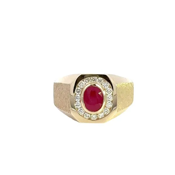 14K Diamond and Ruby Ring Kiefer Jewelers Lutz, FL