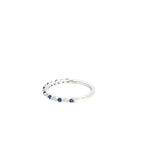 14K Diamond and Sapphire Ring Image 3 Kiefer Jewelers Lutz, FL