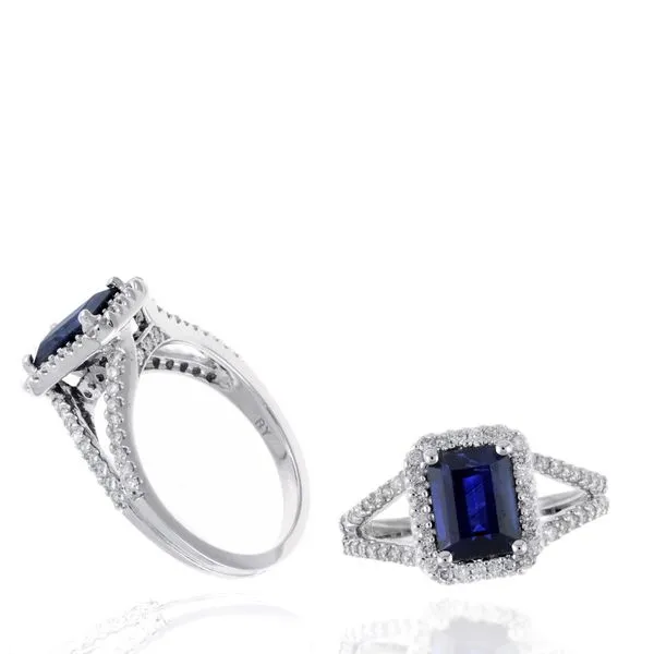 14K Sapphire & Diamond Ring Kiefer Jewelers Lutz, FL