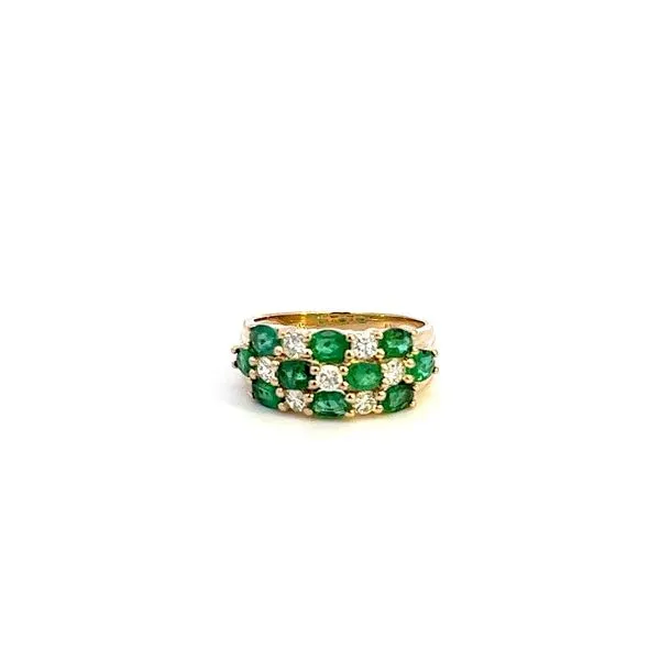 14K Emerald & Diamond Ring Kiefer Jewelers Lutz, FL