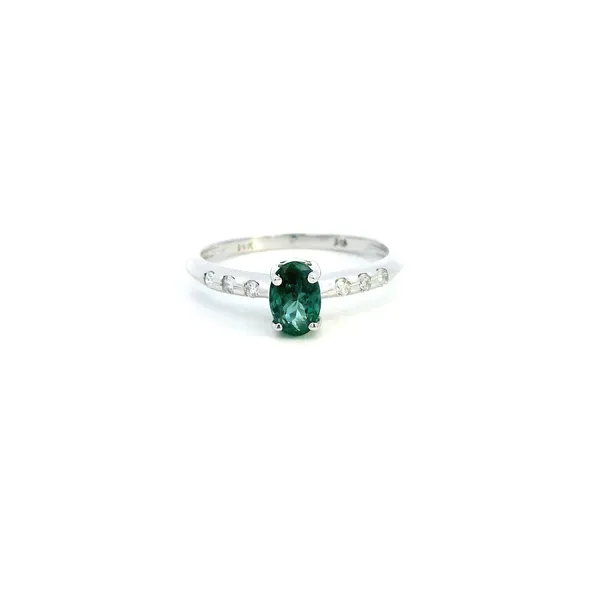 14KW Alexandrite and Diamond Ring Kiefer Jewelers Lutz, FL