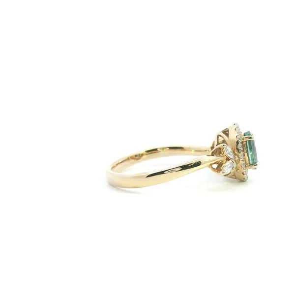 18KY Alexandrite and Diamond Fashion Ring Image 3 Kiefer Jewelers Lutz, FL