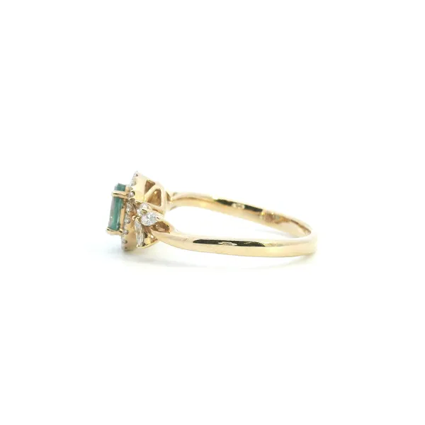 18KY Alexandrite and Diamond Fashion Ring Image 4 Kiefer Jewelers Lutz, FL
