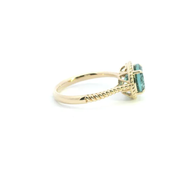 18KY Calabar Tourmaline Ring Image 3 Kiefer Jewelers Lutz, FL