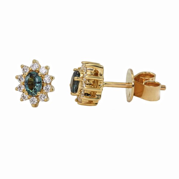 Alexandrite & Diamond Earrings Kiefer Jewelers Lutz, FL