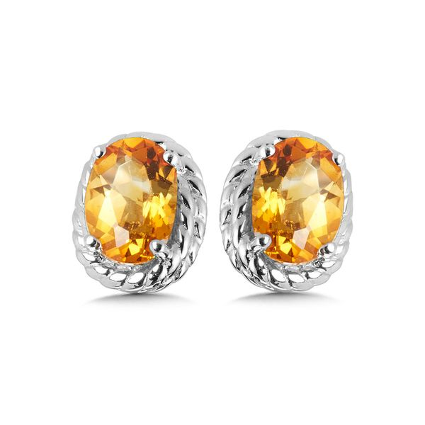Sterling Citine Earrings Kiefer Jewelers Lutz, FL