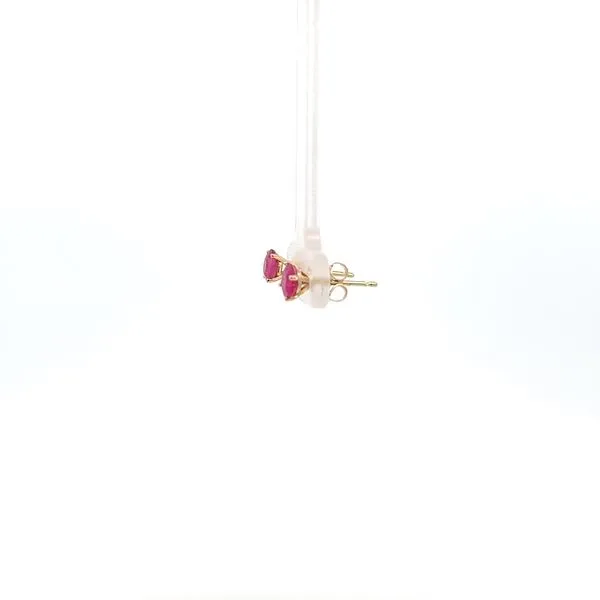 14K 1.10CTW Ruby Earrings Image 3 Kiefer Jewelers Lutz, FL