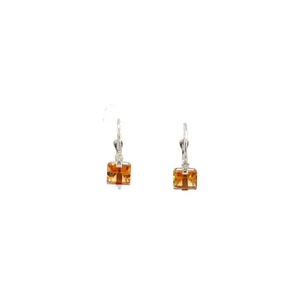 14K Citrine Leverback Earrings Kiefer Jewelers Lutz, FL