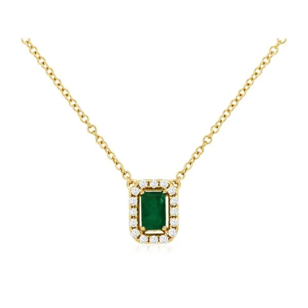 Emerald & Diamond Necklace Kiefer Jewelers Lutz, FL