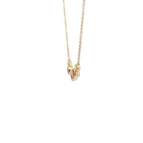 14K Diamond and Ruby Pendant Necklace Image 3 Kiefer Jewelers Lutz, FL