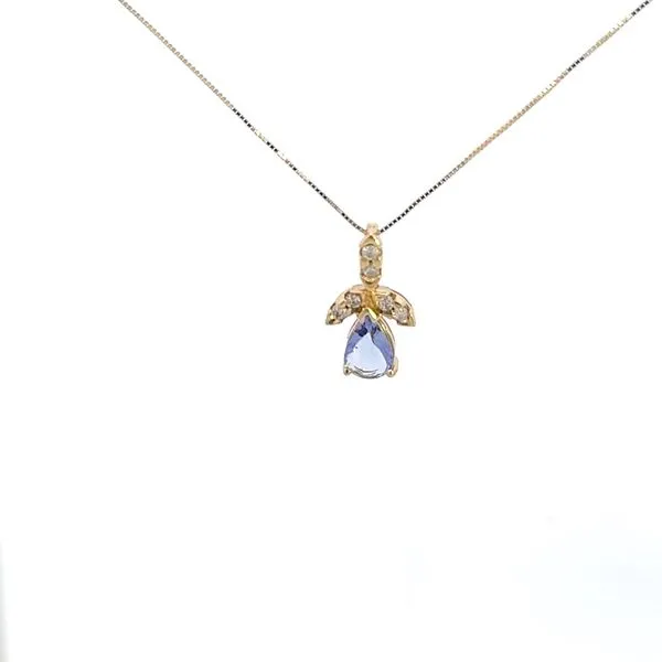 14K Tanzanite & Diamond Necklace Kiefer Jewelers Lutz, FL