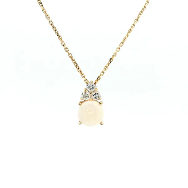 14KY Opal and Diamond Pendant Kiefer Jewelers Lutz, FL