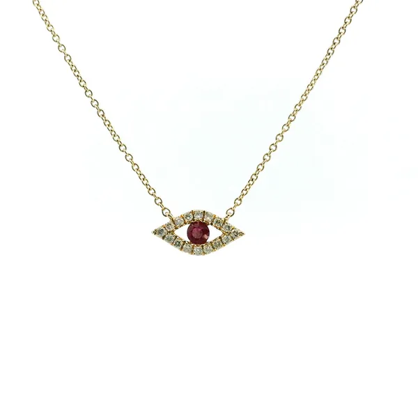 14KY Ruby and Diamond 