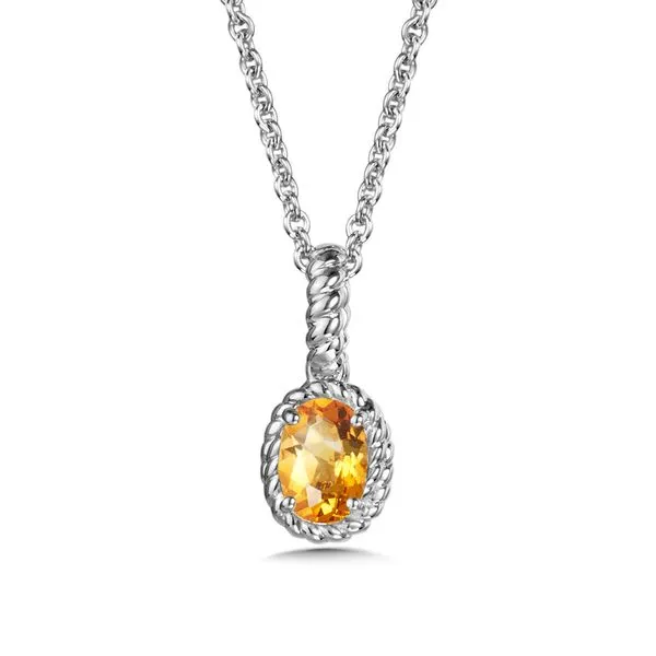 Sterling Citrine Necklace Kiefer Jewelers Lutz, FL