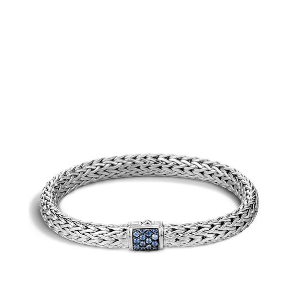 John Hardy Sterling Silver Blue Sapphire Bracelet Kiefer Jewelers Lutz, FL