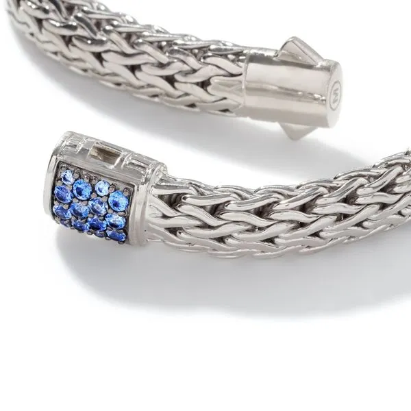 Sterling Silver Blue Sapphire Bracelet By John Hardy Image 3 Kiefer Jewelers Lutz, FL