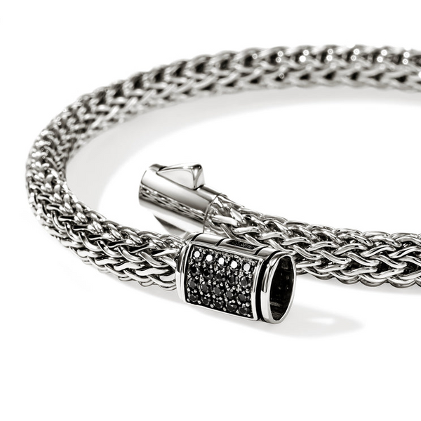 SS Black Sapphire Icon Bracelet by John Hardy Image 2 Kiefer Jewelers Lutz, FL