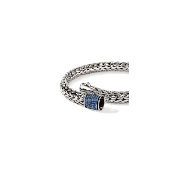 SS Blue Sapphire Icon Bracelet by John Hardy Image 2 Kiefer Jewelers Lutz, FL