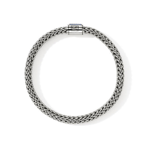 SS Blue Sapphire Icon Bracelet by John Hardy Image 3 Kiefer Jewelers Lutz, FL