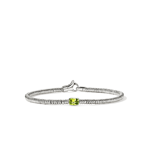 SS Heishi Peridot Rondell Bracelet by John Hardy Kiefer Jewelers Lutz, FL
