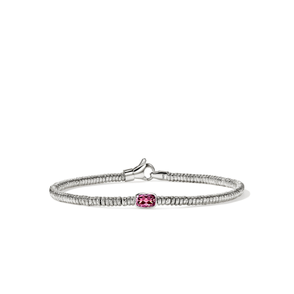 SS Heishi Rhodolite Garnet Rondell Bracelet by John Hardy Kiefer Jewelers Lutz, FL