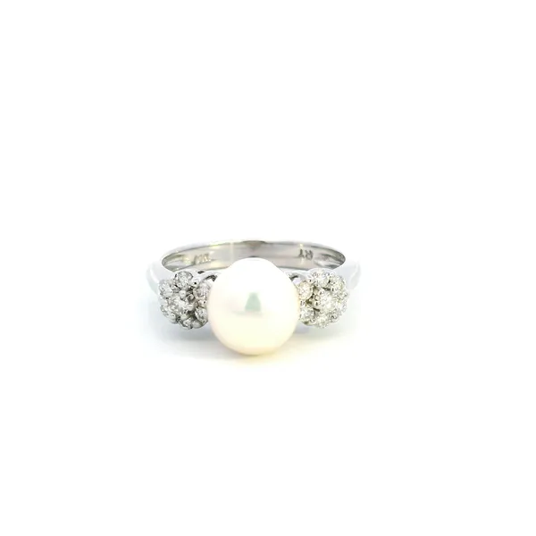 14KW Pearl and Diamond Ring Kiefer Jewelers Lutz, FL