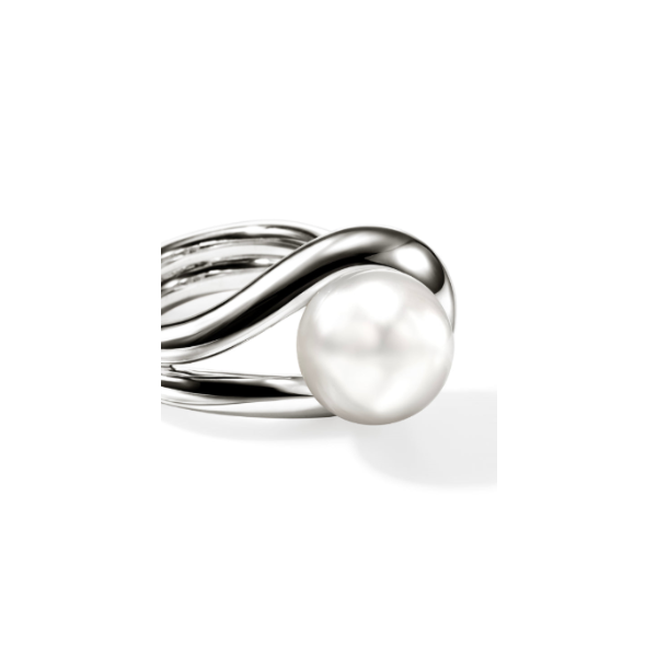 John Hardy Sterling Silver Surf Pearl Ring Image 2 Kiefer Jewelers Lutz, FL