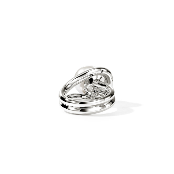 John Hardy Sterling Silver Surf Pearl Ring Image 3 Kiefer Jewelers Lutz, FL