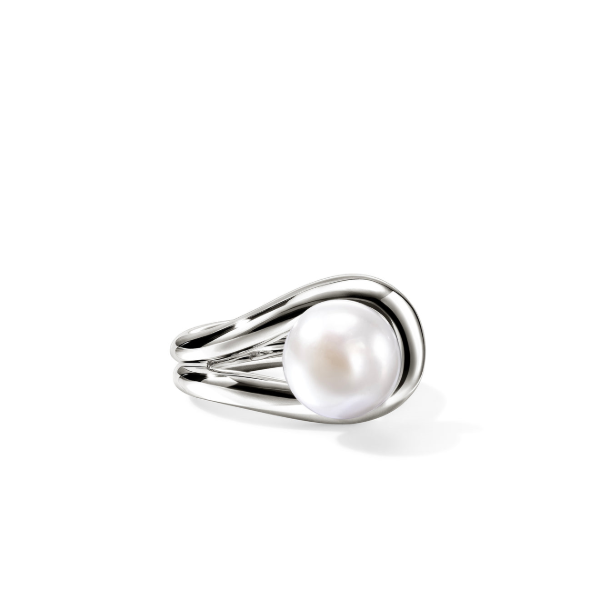 John Hardy Sterling Silver Surf Pearl Ring Kiefer Jewelers Lutz, FL