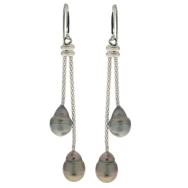 Sterling Tahitian Baroque Earrings Kiefer Jewelers Lutz, FL