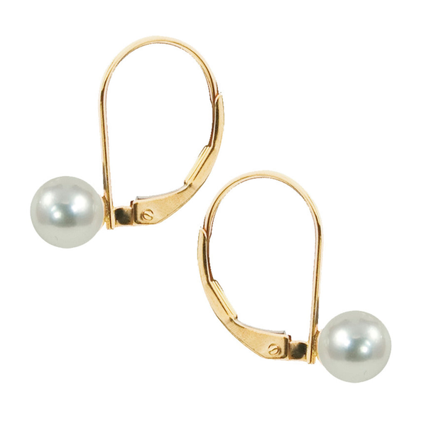 14KT Yellow Gold Akoya Pearl Earring Kiefer Jewelers Lutz, FL