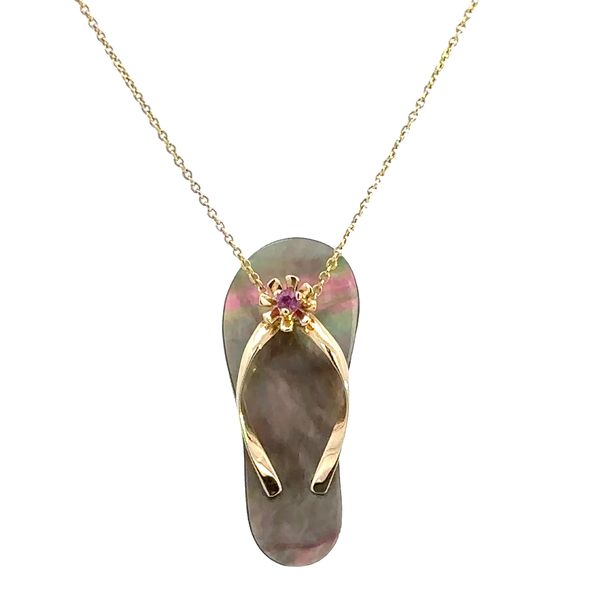 Mother of Pearl Sandal Necklace Kiefer Jewelers Lutz, FL