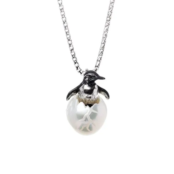 Sterling Silver 11MM FWP Penquin Pendant Kiefer Jewelers Lutz, FL