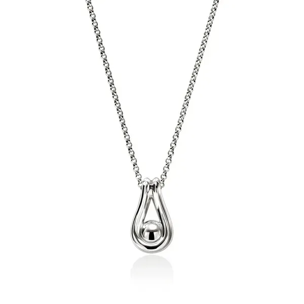John Hardy Surf Sterling Silver Pearl Necklace Image 4 Kiefer Jewelers Lutz, FL