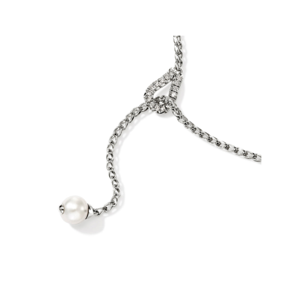 John Hardy Surf Pearl and Diamond Pave 