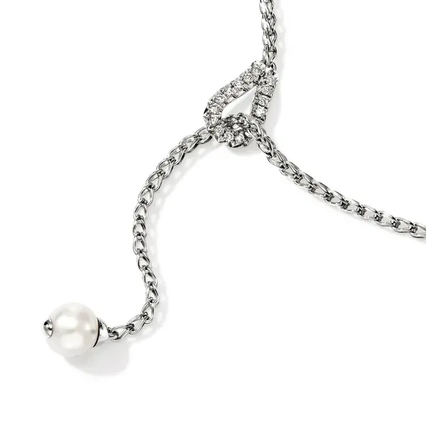 John Hardy Surf Pearl and Diamond Pave 