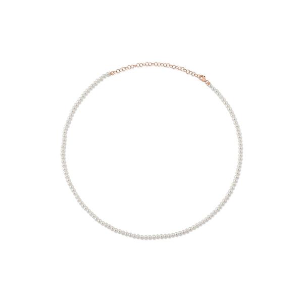 14KR Cultured Pearl Tennis Necklace by Shy Creation Kiefer Jewelers Lutz, FL