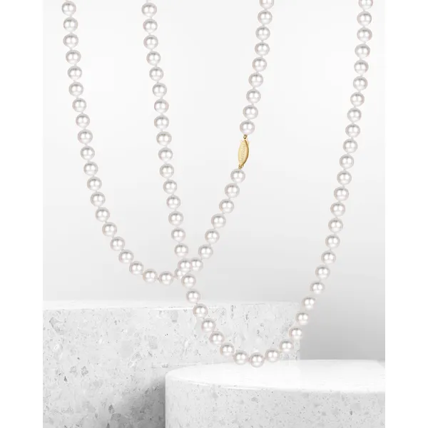 6-6.5mm Akoya Pearl Strand Image 2 Kiefer Jewelers Lutz, FL