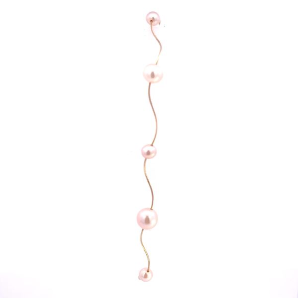 14K Wavy Pink Pearl Bracelet Kiefer Jewelers Lutz, FL