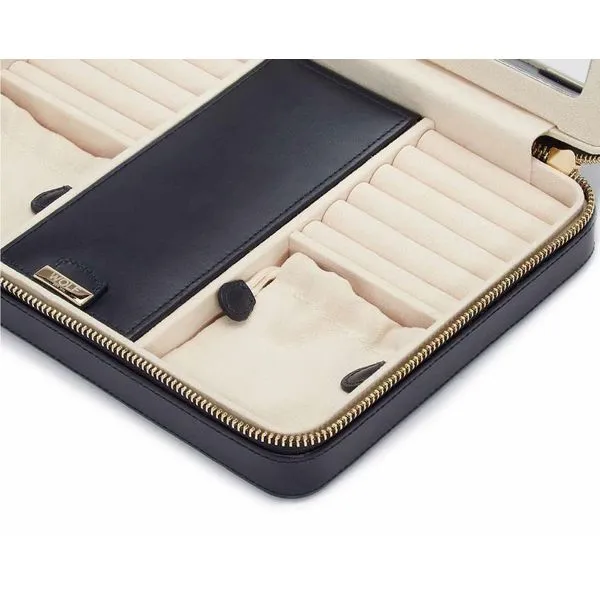 Wolf Designs Maria Large Zip Jewelry Case Image 3 Kiefer Jewelers Lutz, FL