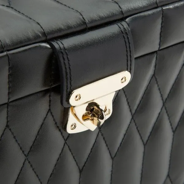 Wolf Designs Caroline Large Black Jewelry Case Image 3 Kiefer Jewelers Lutz, FL