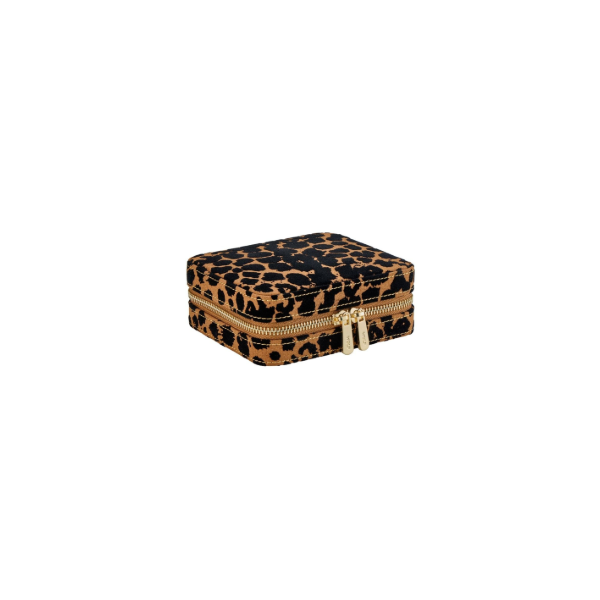 Savanna Leopard Print Jewelry Zip Case by Wolf Design Image 2 Kiefer Jewelers Lutz, FL