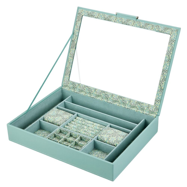 WOLF x Fiona Howard Sophia Jewelry Box with Window Kiefer Jewelers Lutz, FL